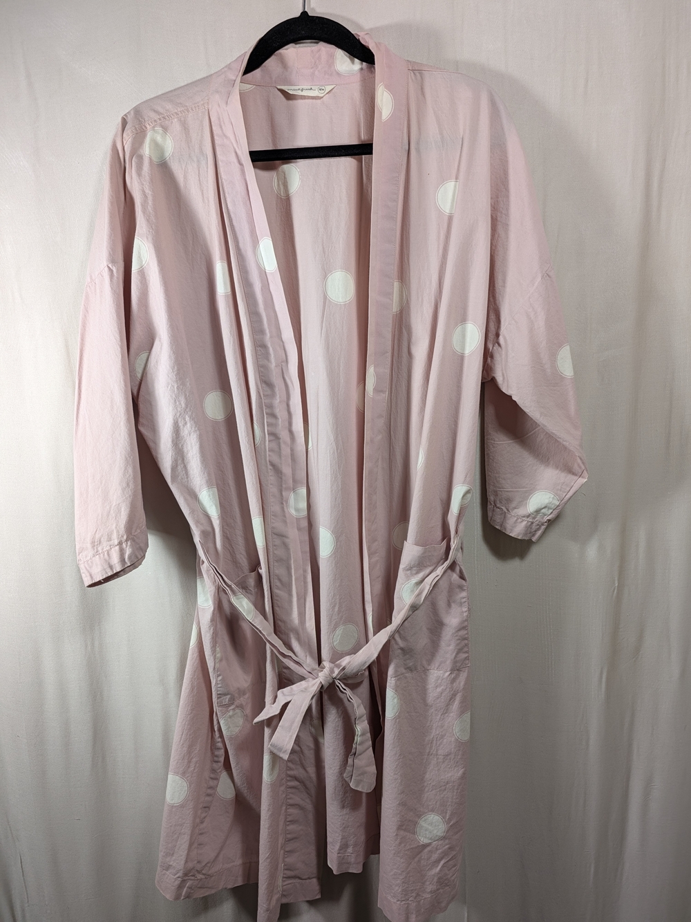 Printfresh Pink Polka Dot Robe